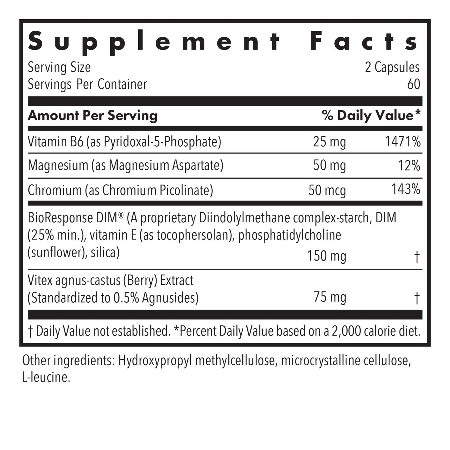 DIM Vitex – PMS Support with BioResponse DIM®