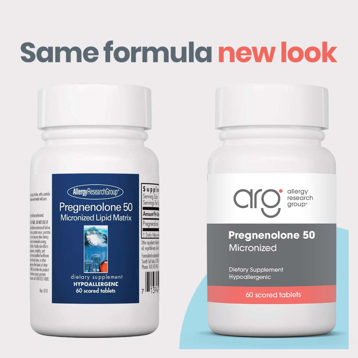Pregnenolone 50 mg – Brain & Hormone Support