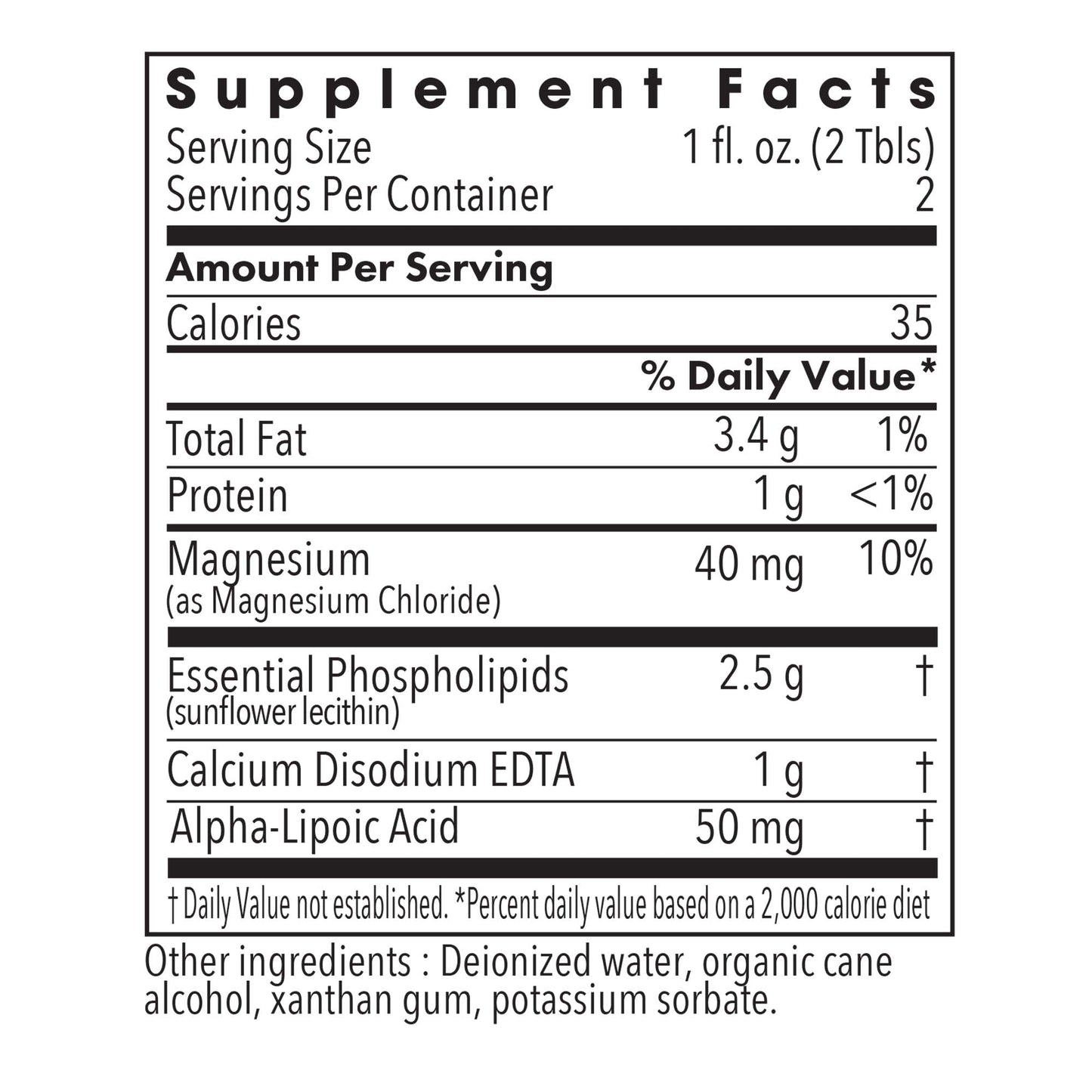 LipoPhos® EDTA – Liposomal EDTA Supplement for Detoxification