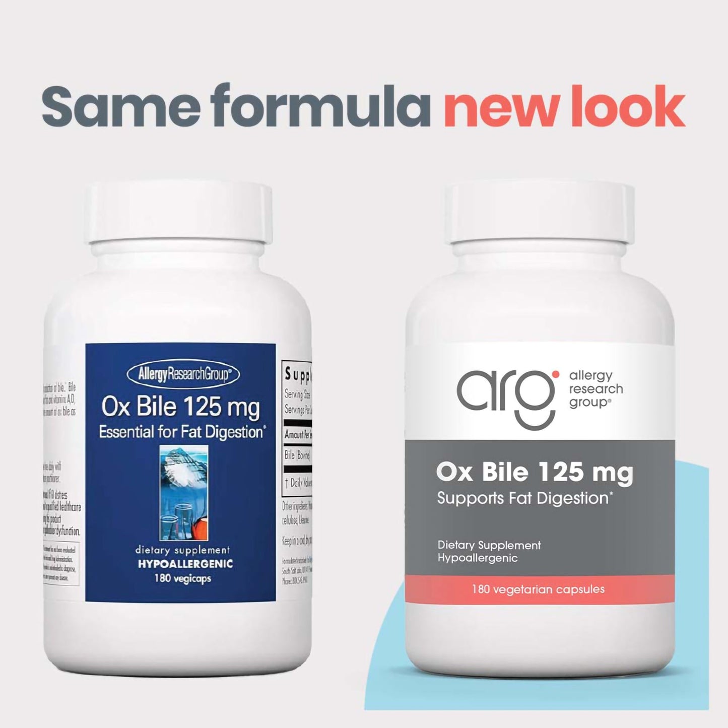 Ox Bile 125 mg Supplement – Liver & Digestion Support