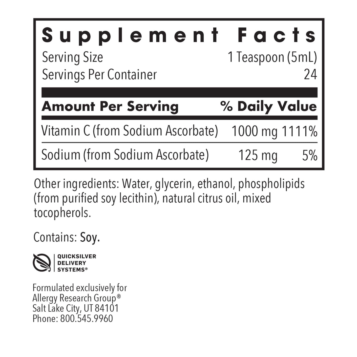 Micro Liposomal C – Enhanced Vitamin C Absorption