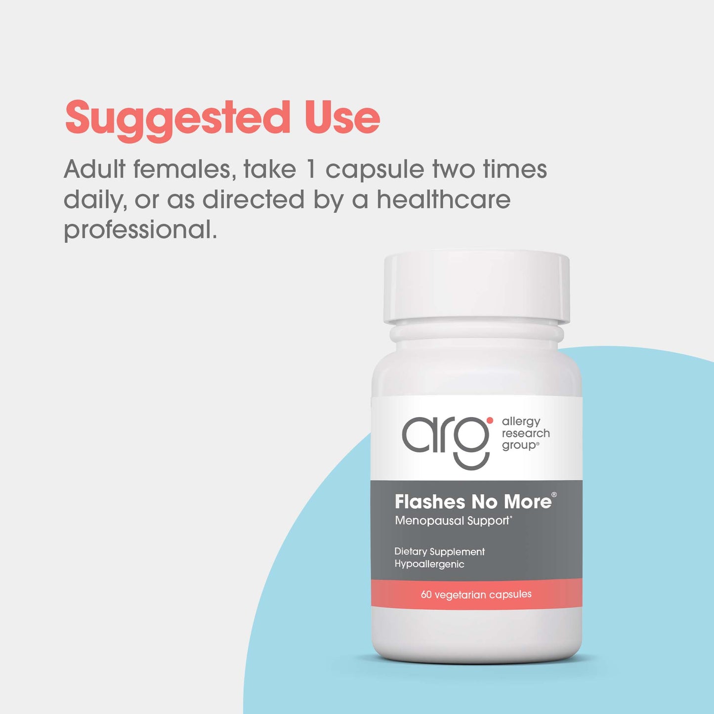 Flashes No More® – Hot Flash Supplement for Menopause Support