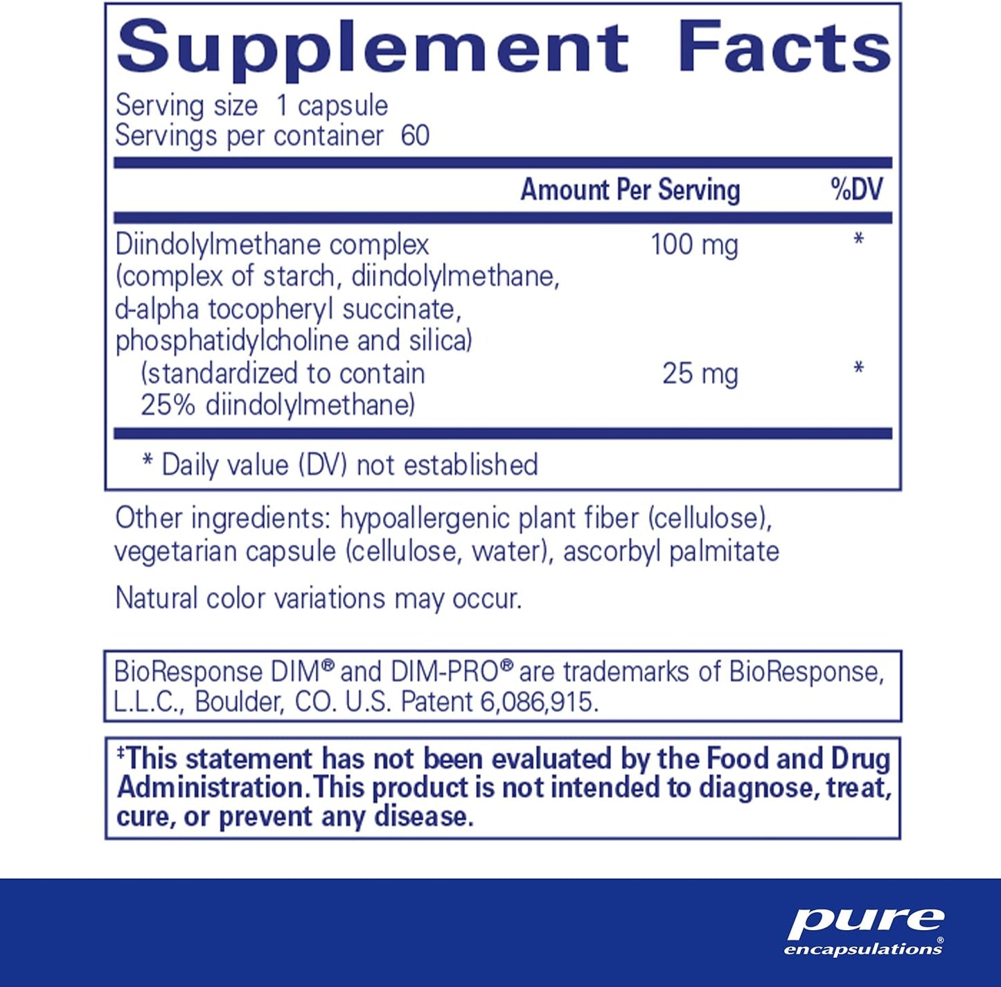 DIMPRO® 100 – Hormone & Cellular Health Support