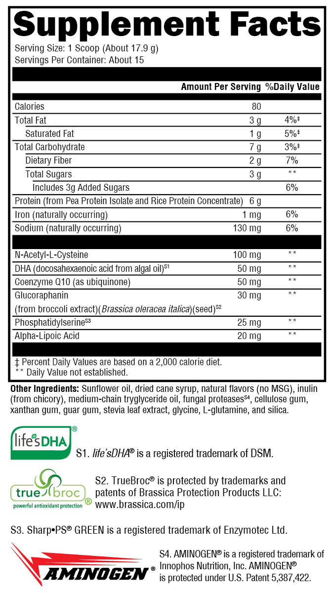 BrainSustain™ for Kids Vanilla Delight – Comprehensive Brain Development and Cognitive Support