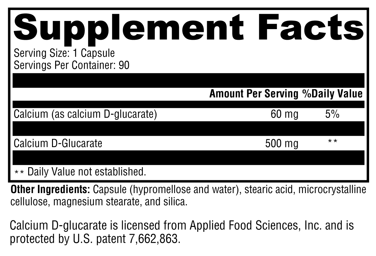 Calcium D-Glucarate – Detoxification Support and Hormonal Balance