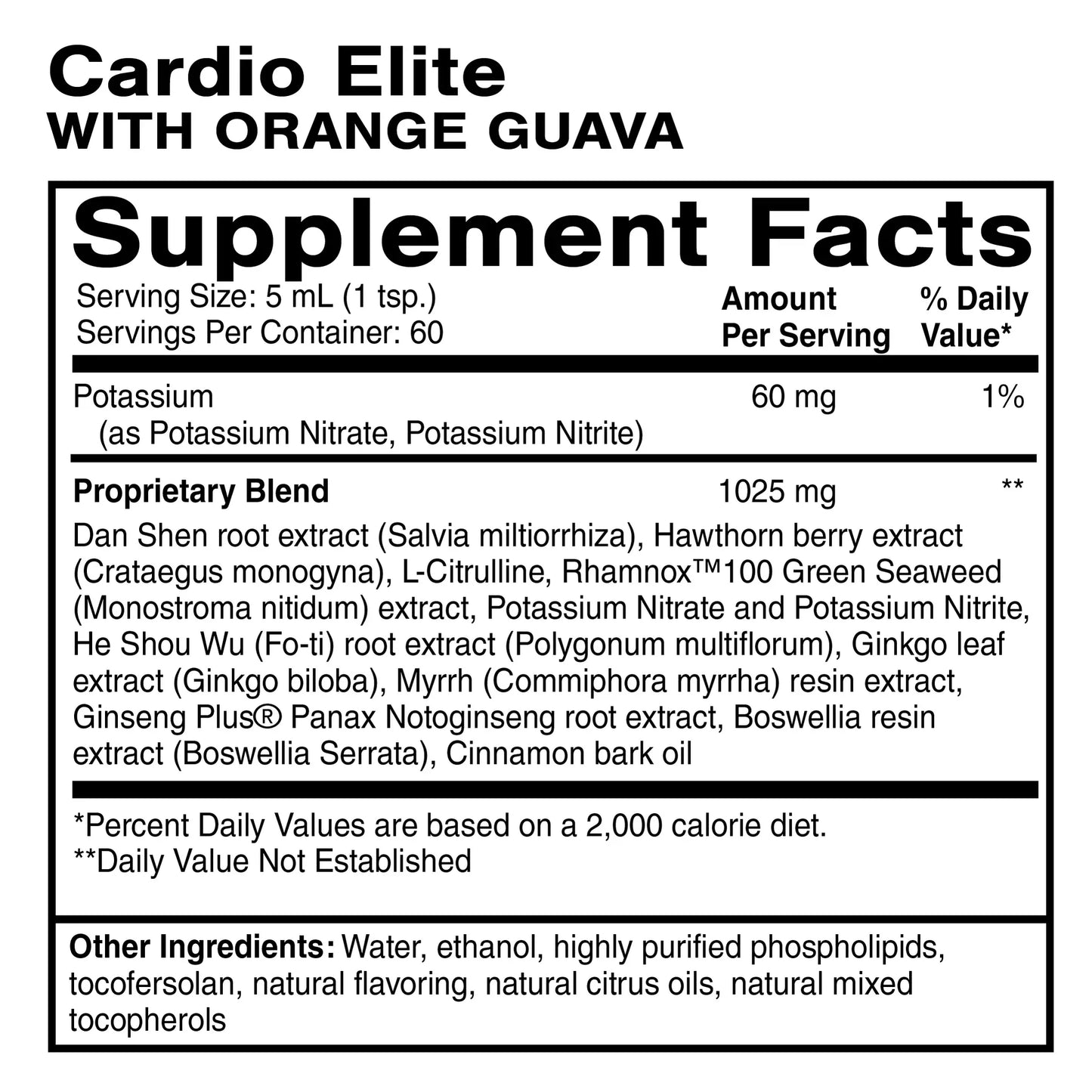 Cardio Elite® 300ml Nitric Oxide