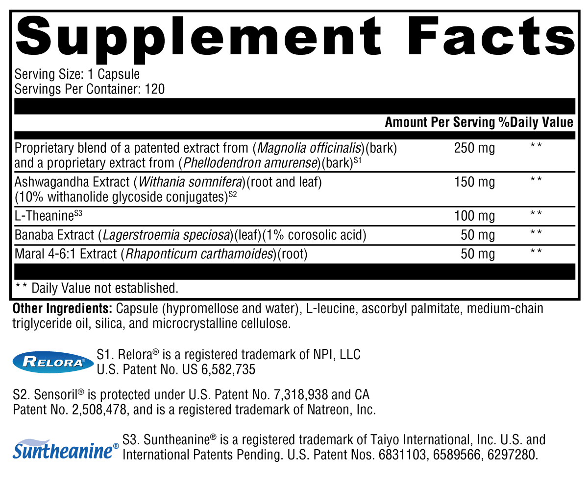 Cortisolv® – Stress Recovery, Cortisol Balance, and Relaxation Support