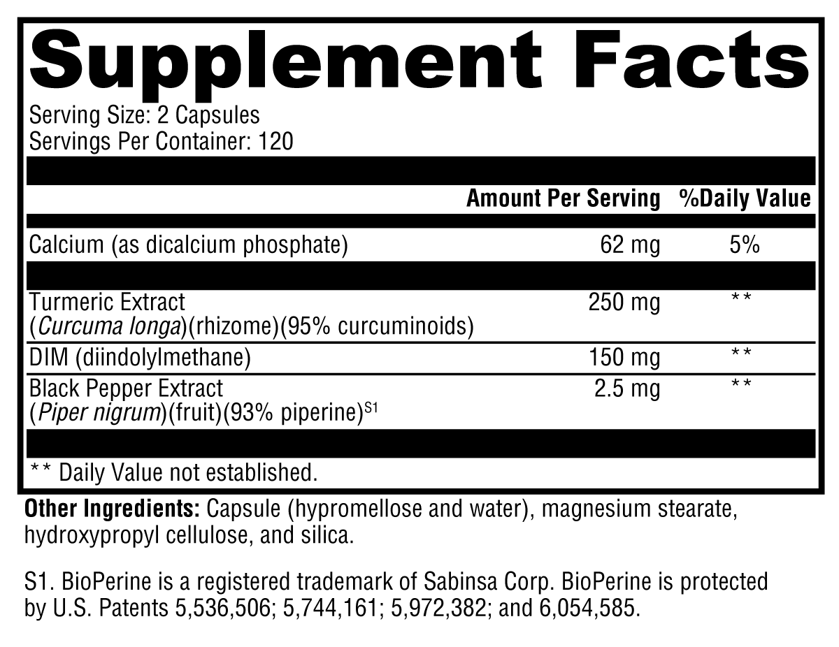 DIMension 3® – Three-Dimensional Support for Estrogen Metabolism and Detoxification