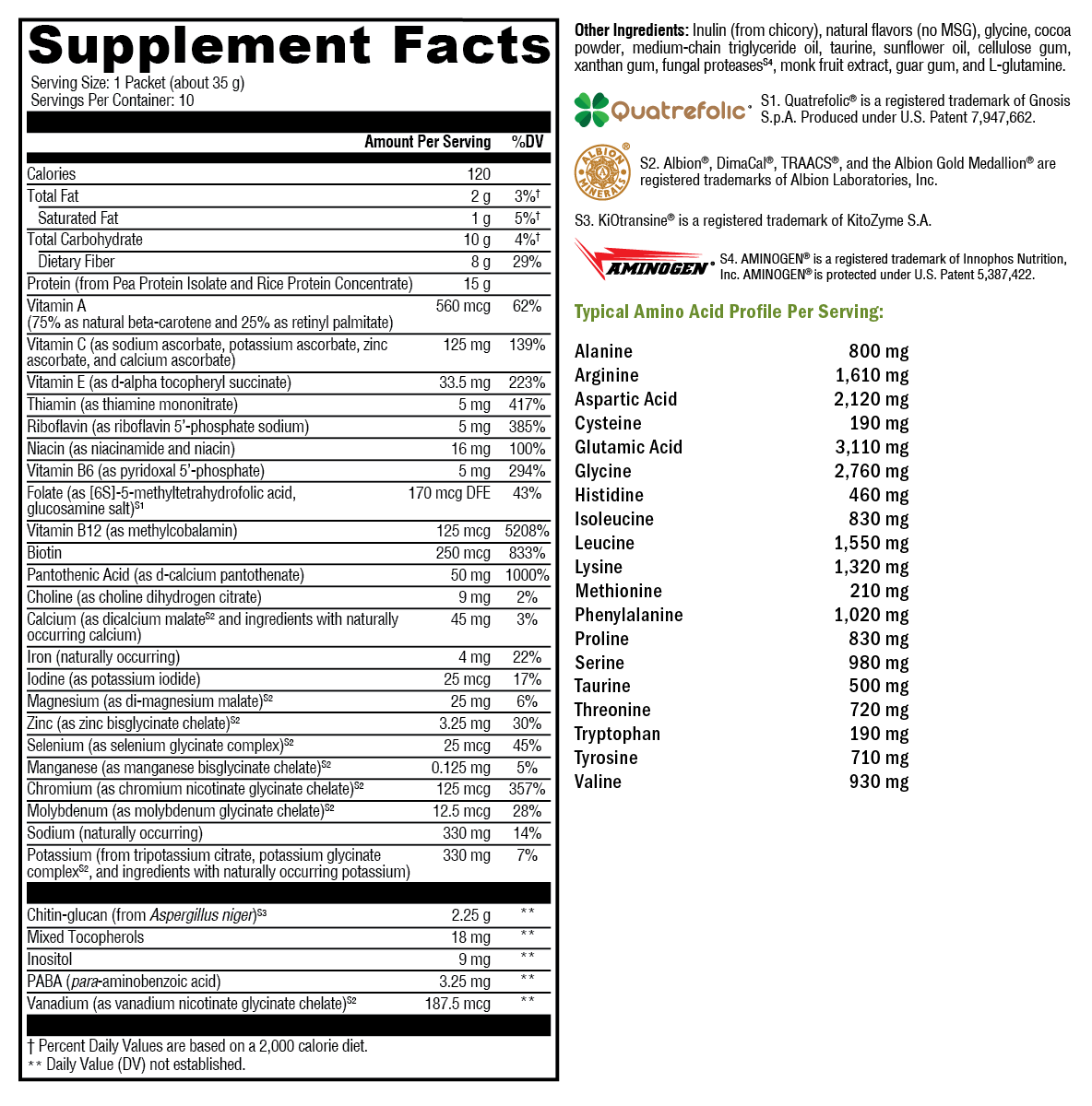 FIT Food® Lean Complete – Plant-Based Protein, Antioxidant, and Micronutrient Support