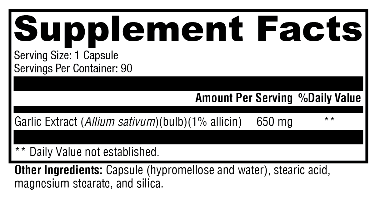 GarliX™ – Immune, Cardiovascular, and Antioxidant Support