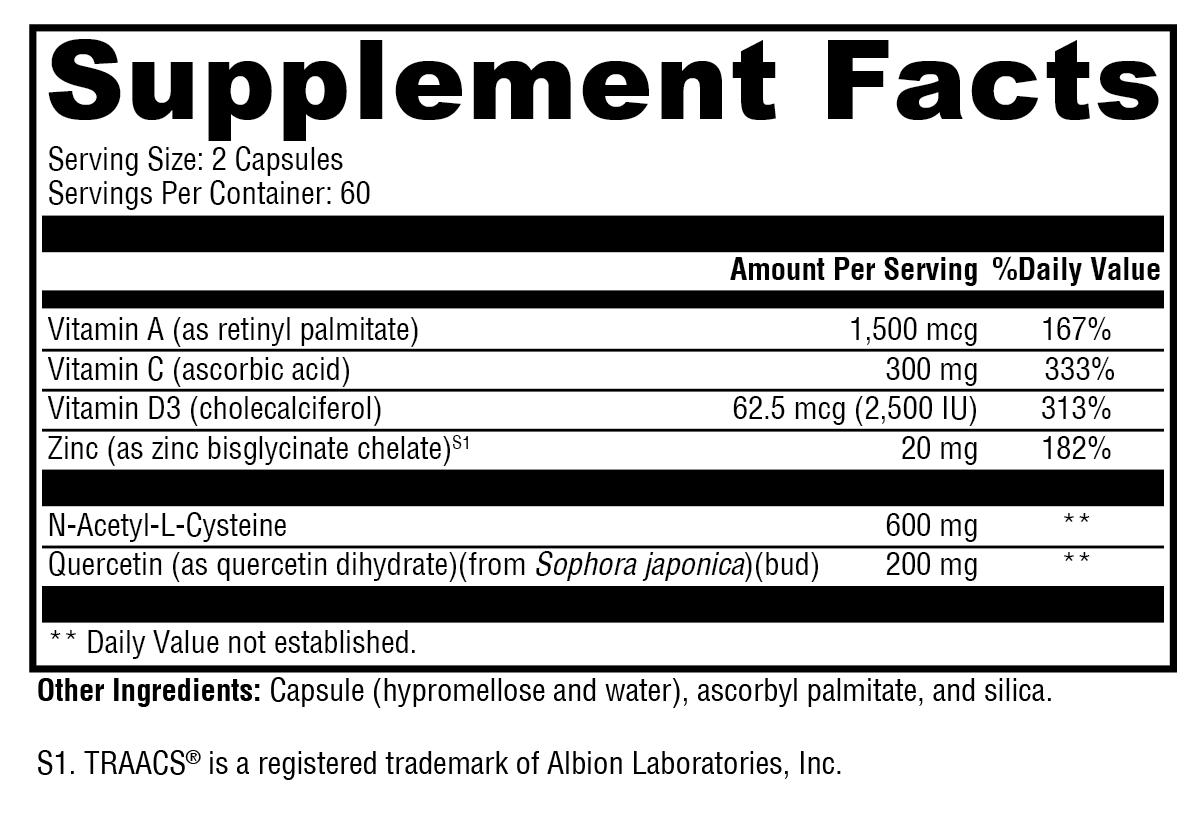 Immune Essentials™ Daily – Daily Immune, Antioxidant, and Respiratory Support