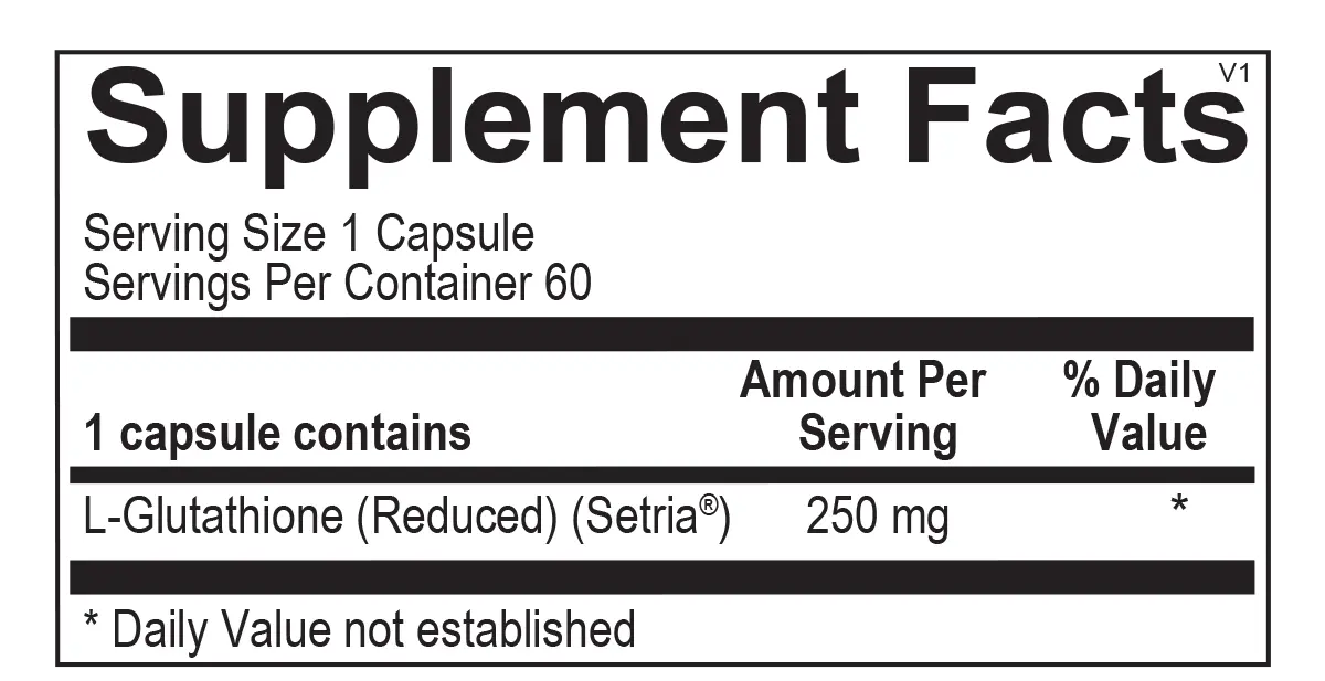 L-Glutathione - Melcon's Pharmacy