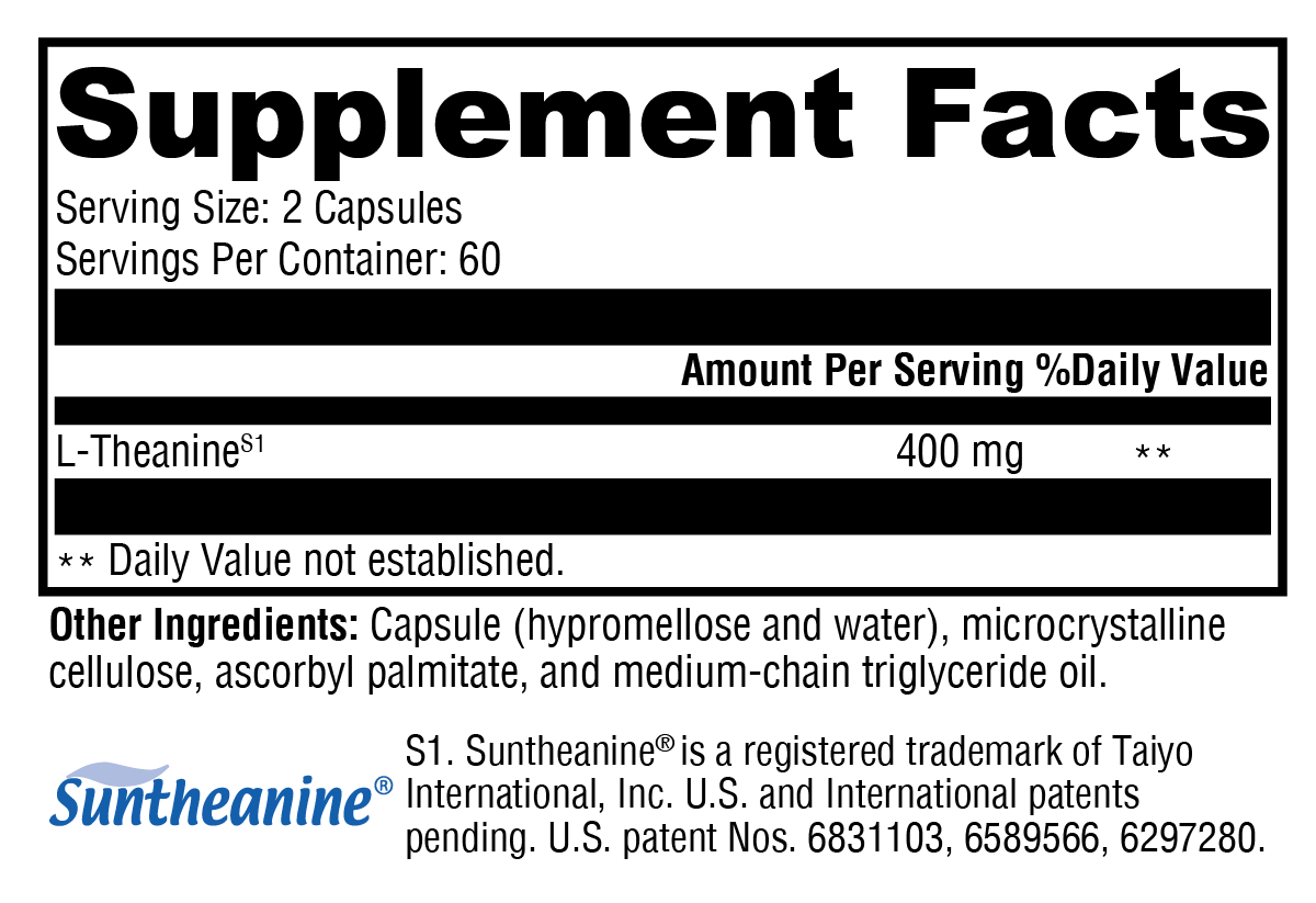 L-Theanine – Relaxation, Focus, and Nervous System Support