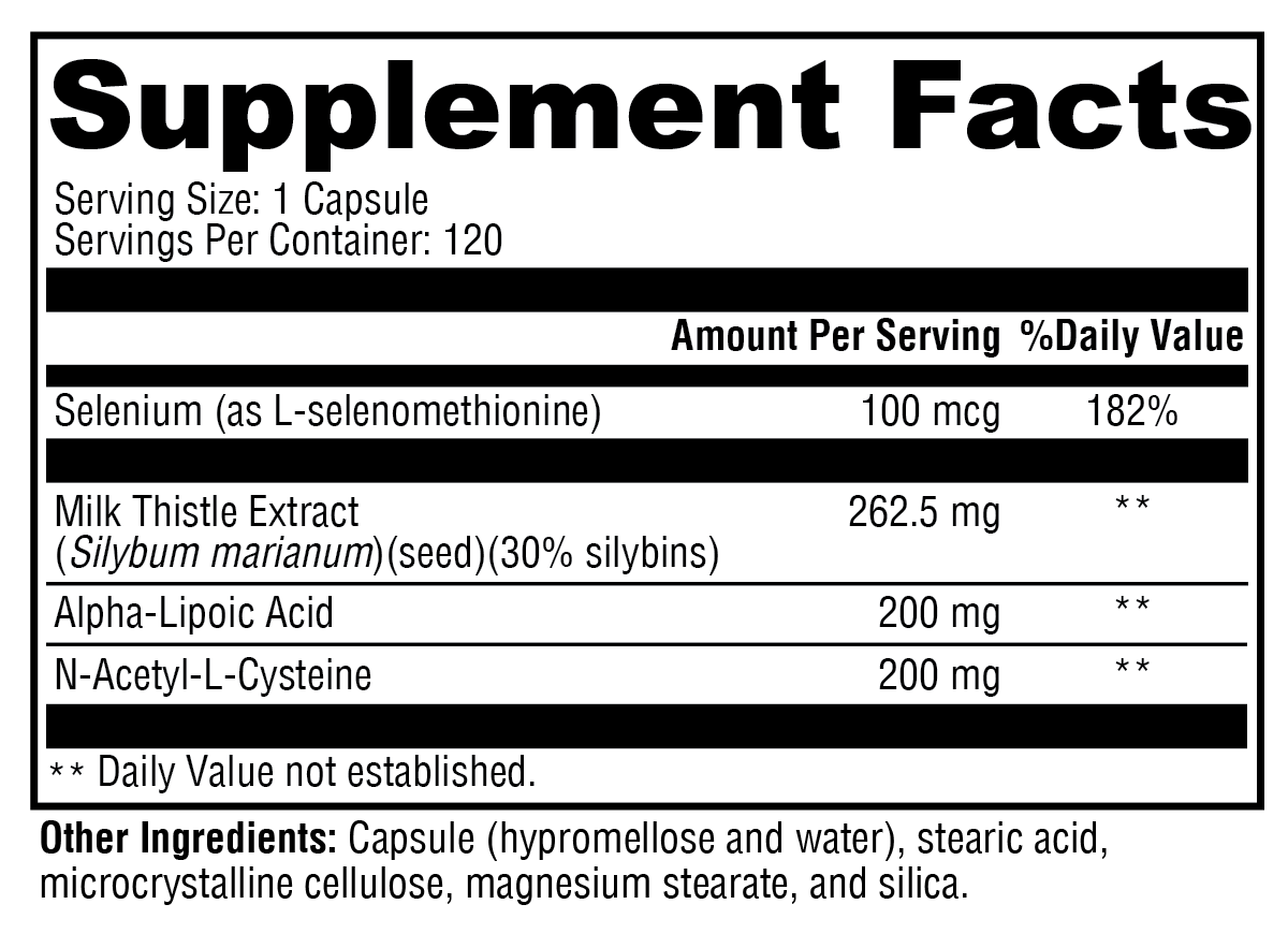 Liver Protect™ – Antioxidant, Detoxification, and Liver Support