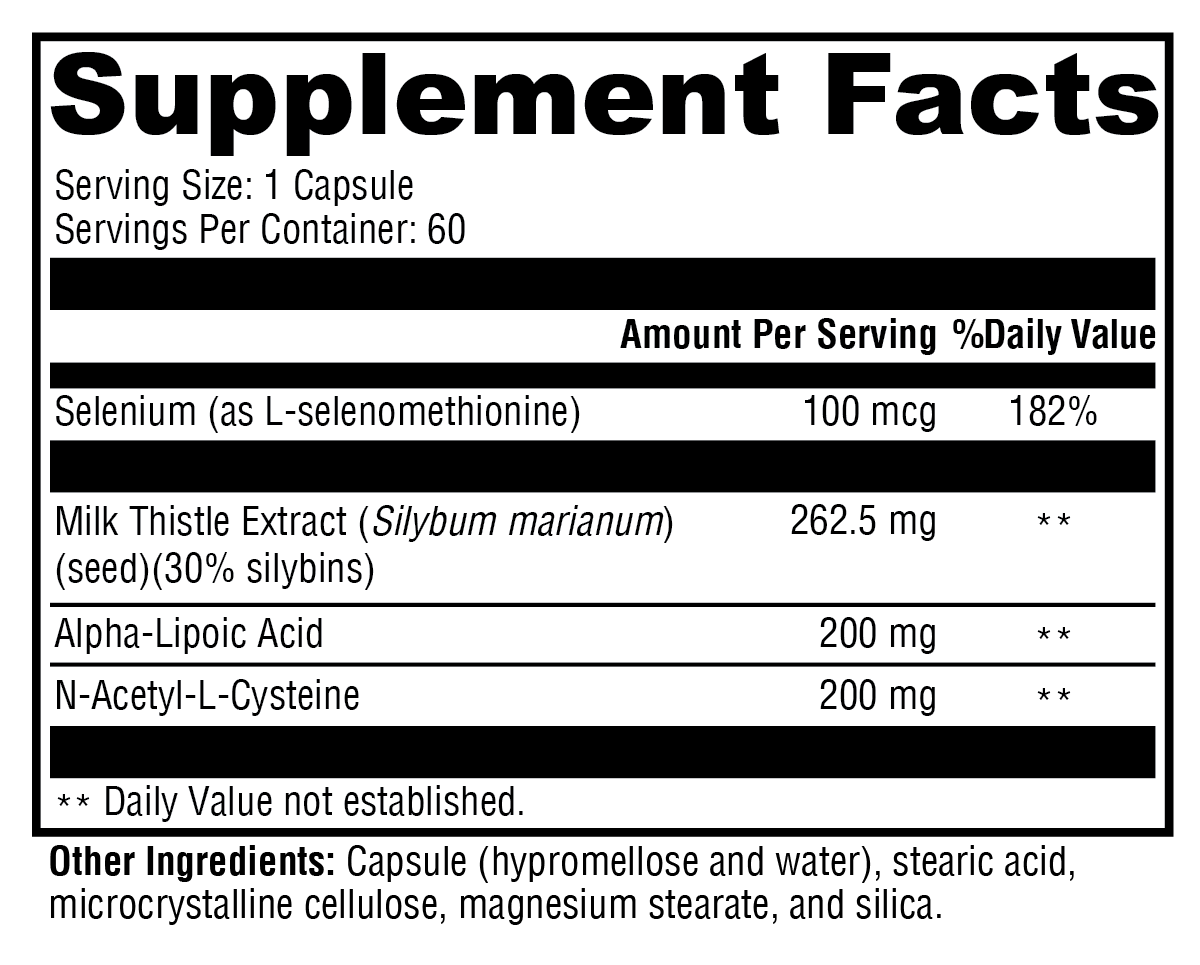 Liver Protect™ – Antioxidant, Detoxification, and Liver Support