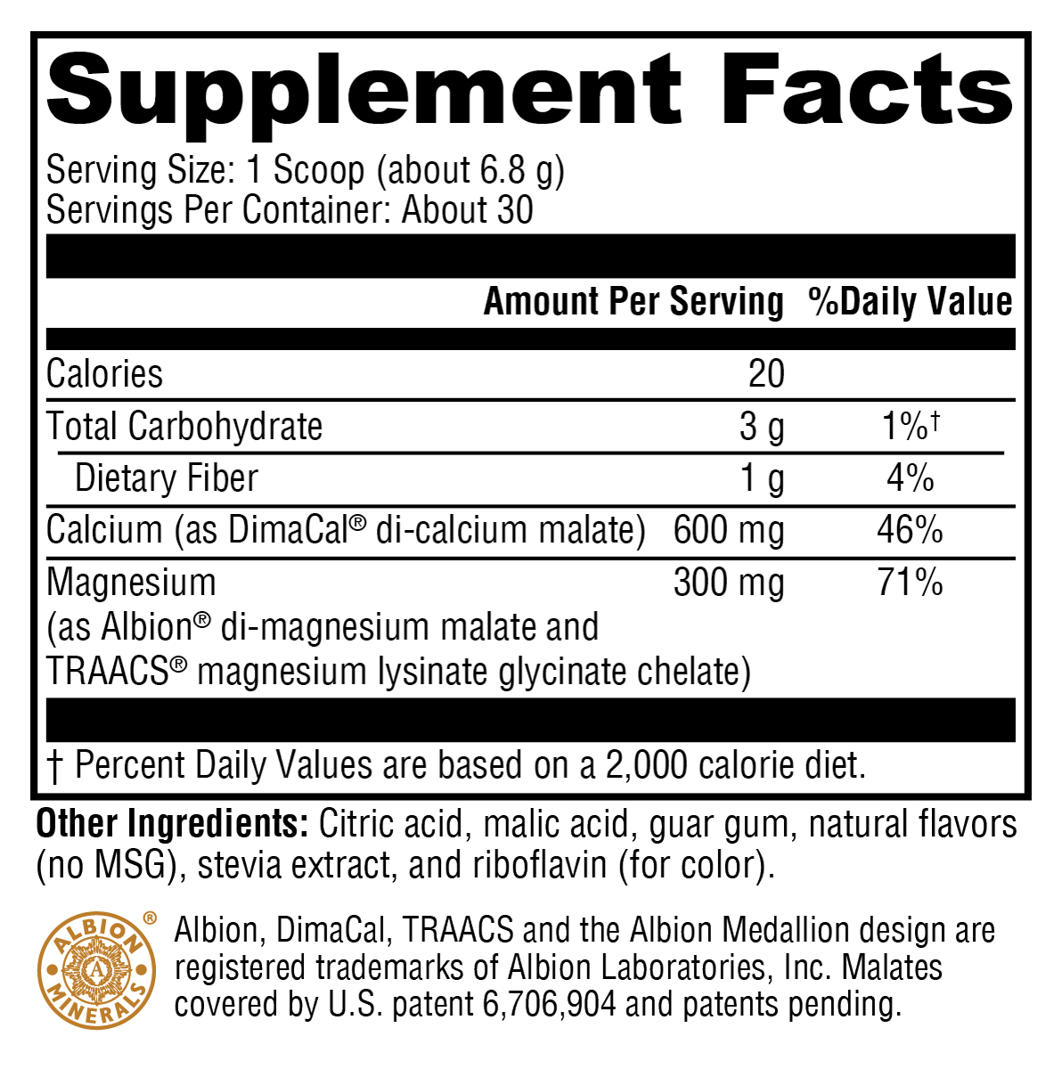 OptiMag® Plus Calcium – Nerve, Mood & Bone Support