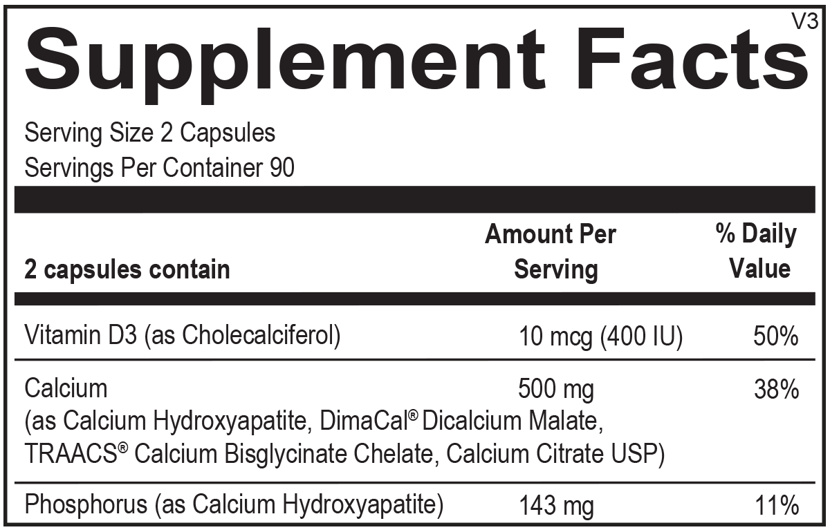 Reacted Calcium - Melcon's Pharmacy
