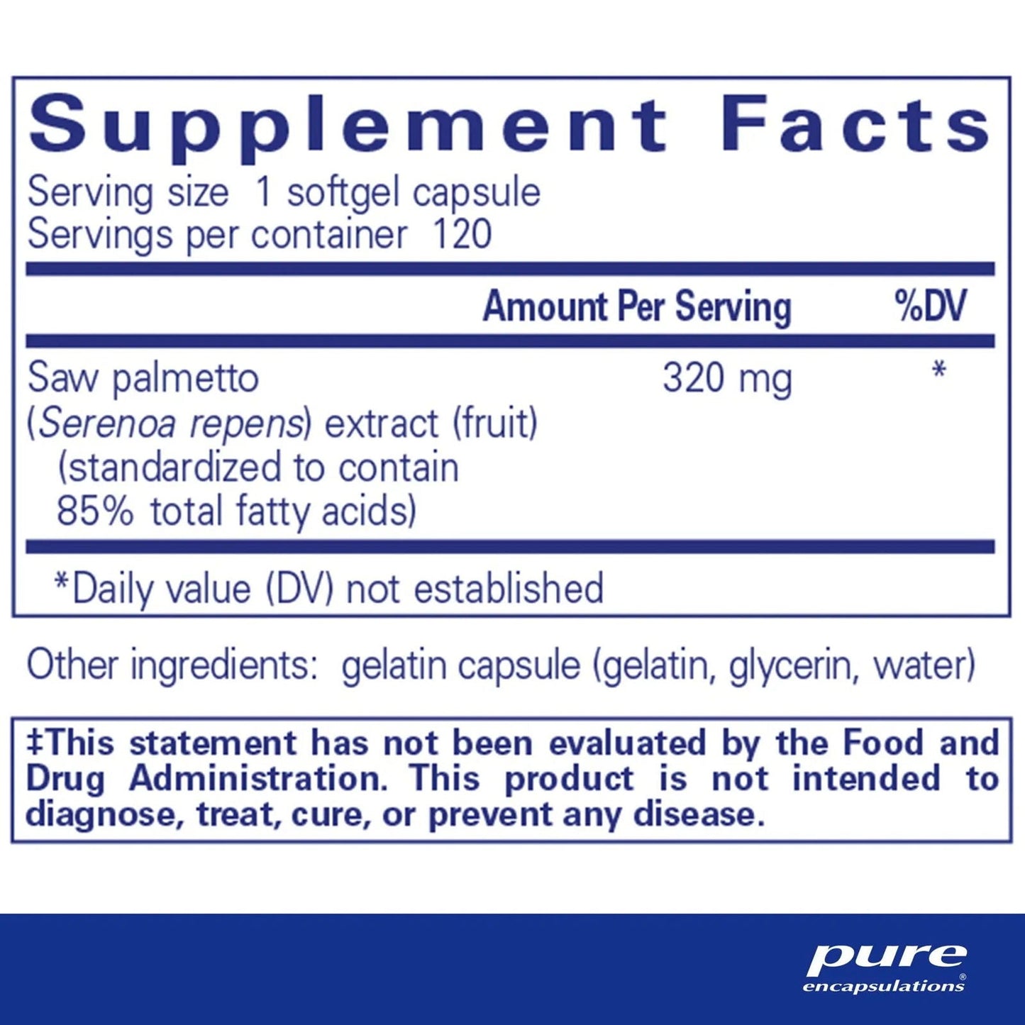 Saw Palmetto 320 - Melcon's Pharmacy