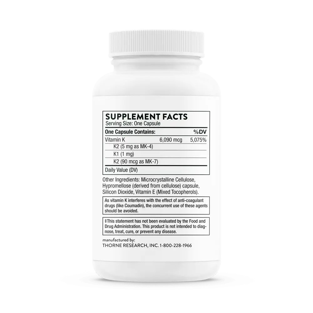 Vitamin K - formerly 3-K Complete - ROCK RIDGE PHARMACY