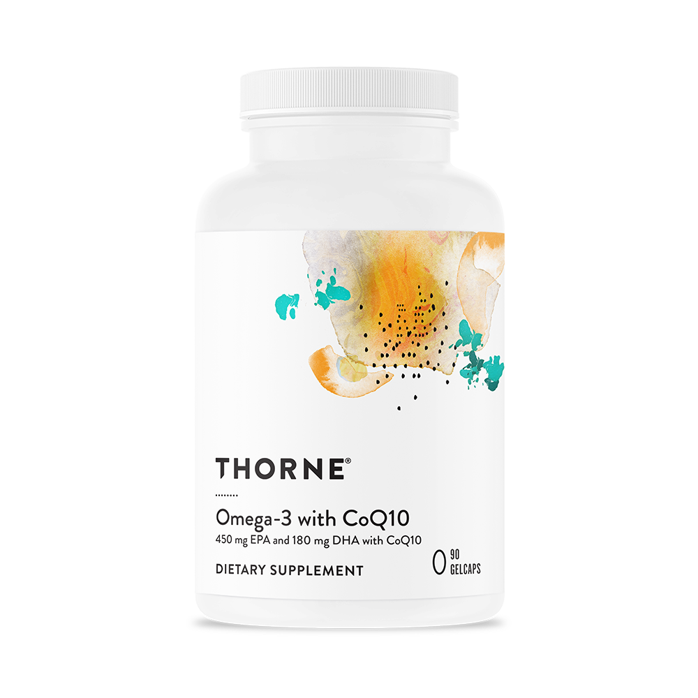 Omega-3 with CoQ10 – Synergistic Support for Heart, Brain & Cellular Energy