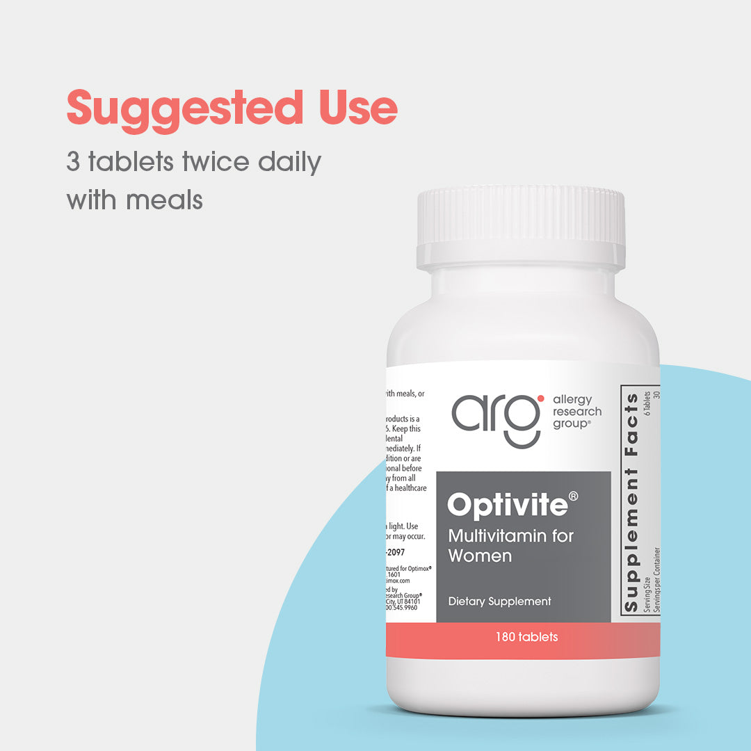 Optimox® Optivite® – PMS Support Multivitamin for Women