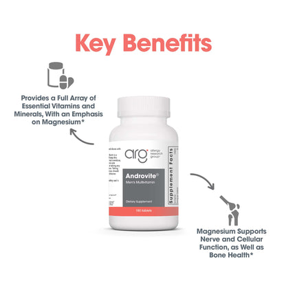 Optimox® Androvite® – Men's Multivitamin with Magnesium