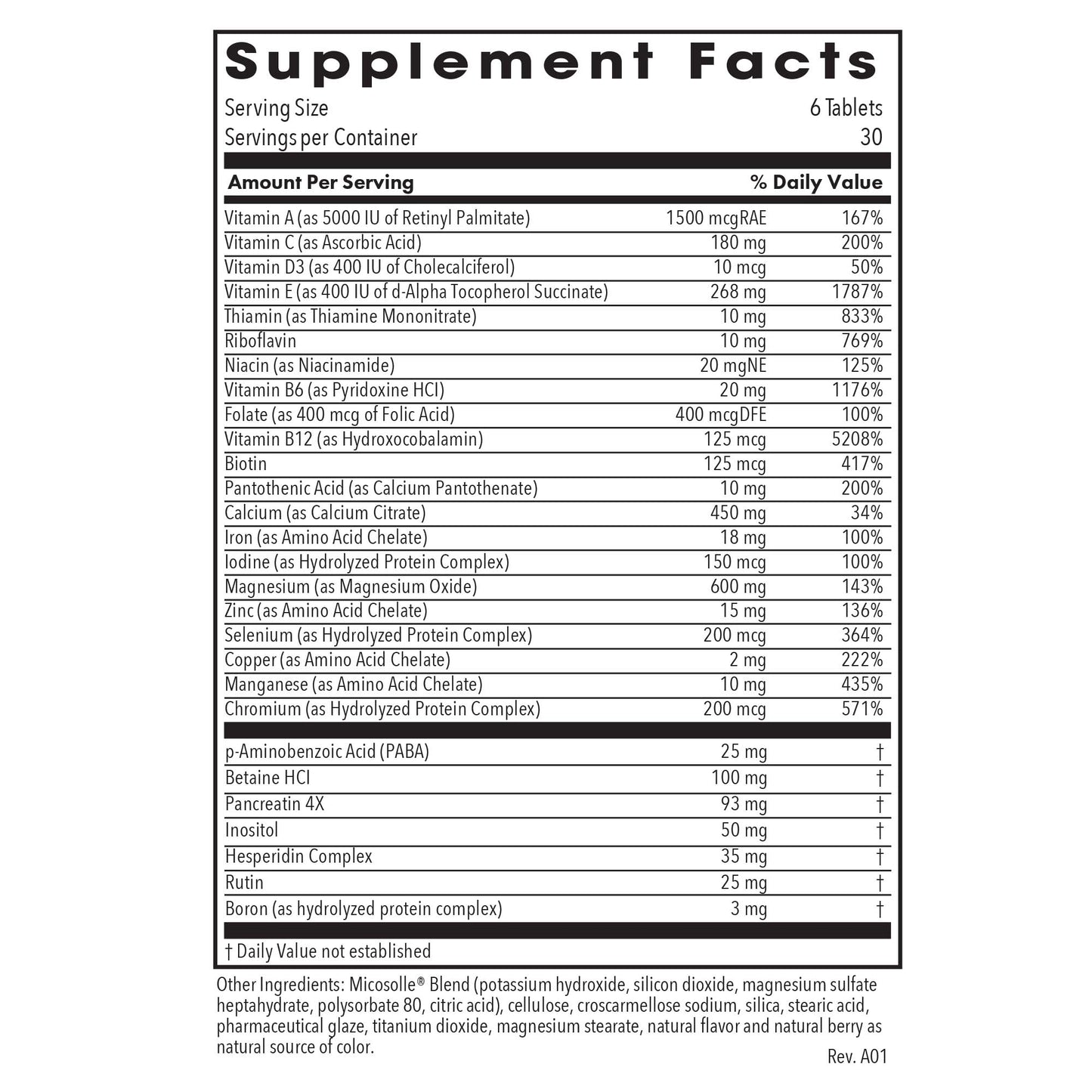 Optimox® Gynovite® – Menopause Multivitamin