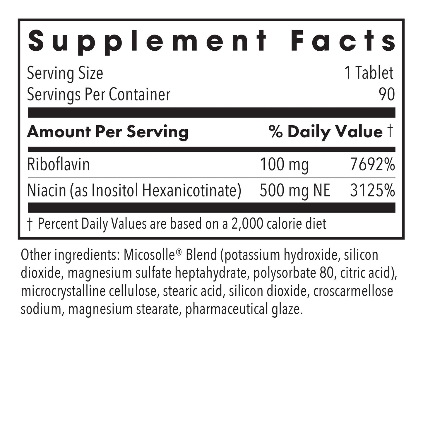 Optimox® ATP Cofactors™ – Vitamin B2 and B3 Supplement