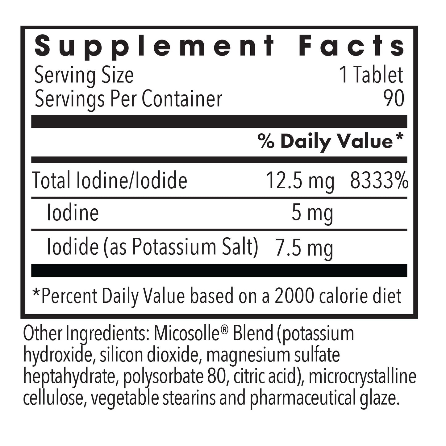 Iodoral® 12.5 mg – Essential Iodine Supplement