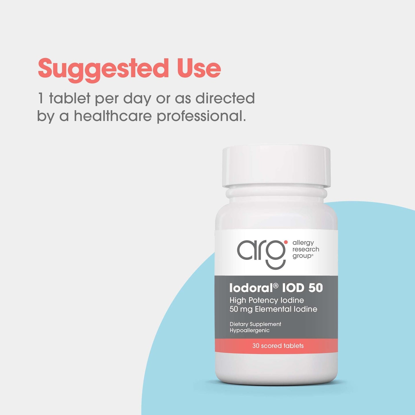 Iodoral® 50 mg Supplement – High Potency Iodine Support