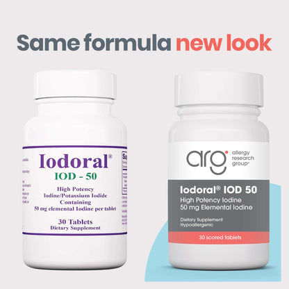 Iodoral® 50 mg Supplement – High Potency Iodine Support