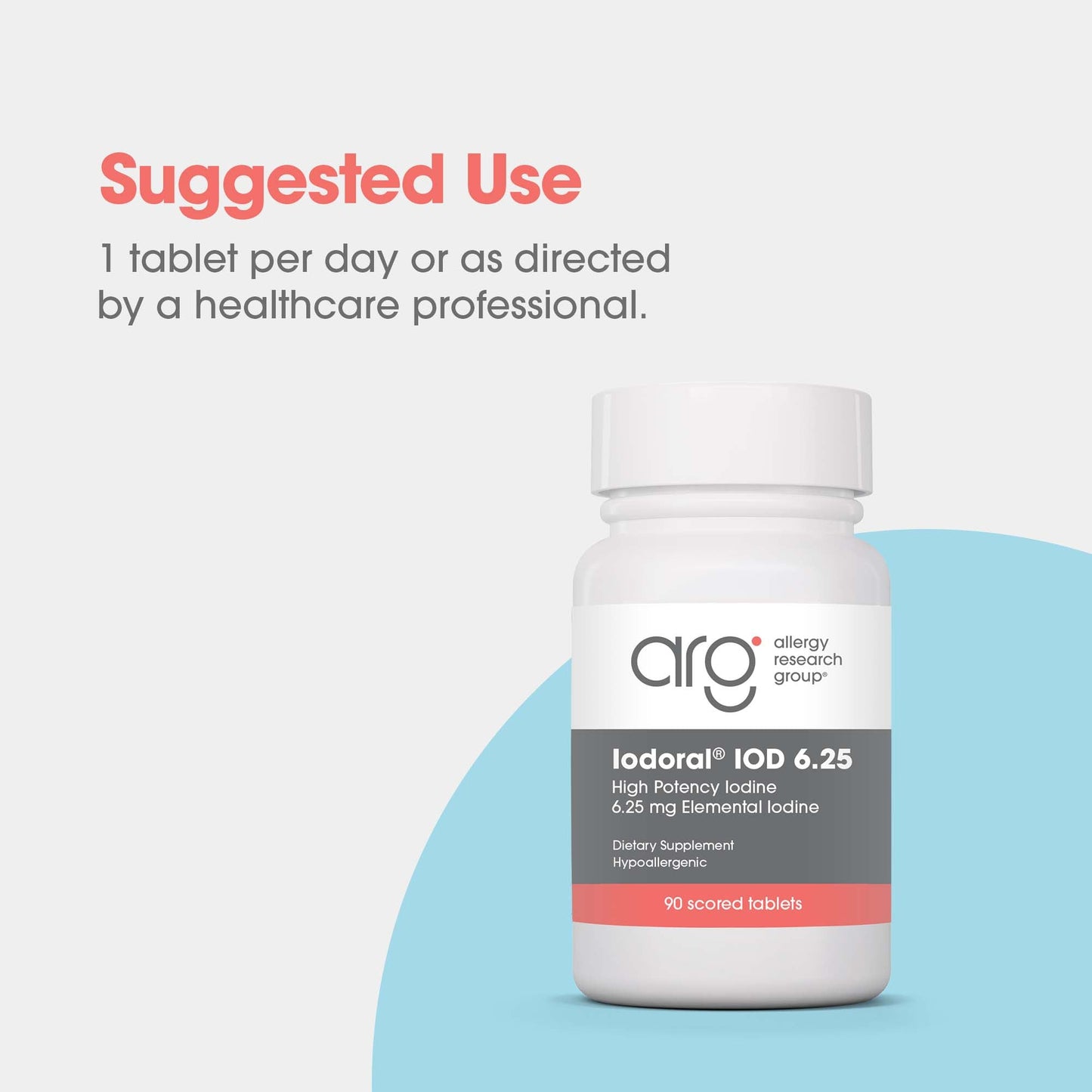 Iodoral® 6.25 mg – High Potency Iodine/Potassium Iodide Supplement
