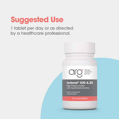 Iodoral® 6.25 mg – High Potency Iodine/Potassium Iodide Supplement