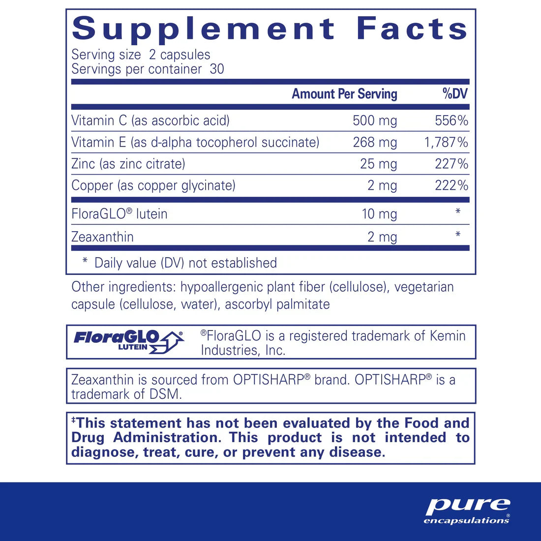 EyeProtect Basics: Vision Support Supplement - Vegan & Science-Backed