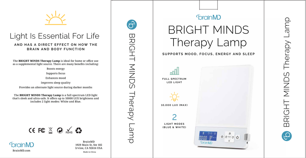 Bright Minds Therapy Lamp – Light Therapy for Mood, Energy & Sleep