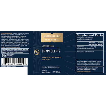 Liposomal Cryptolepis