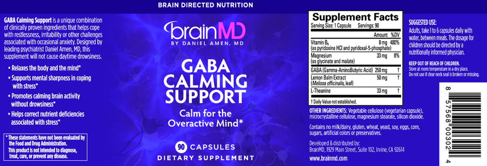 GABA Calming Support – Stress & Mood Balance