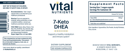 7-Keto DHEA 100mg