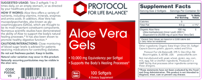 Aloe Vera Gels