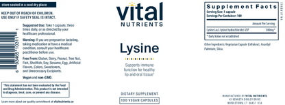 Lysine 500mg