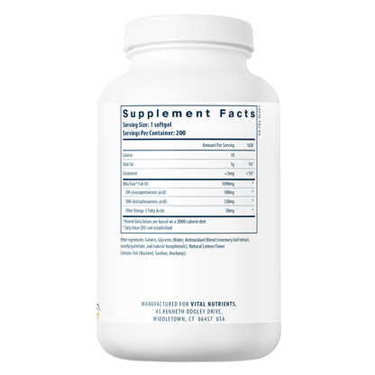 Ultra Pure® Fish Oil 350 Triglyceride Form