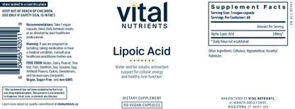 Lipoic Acid 300mg