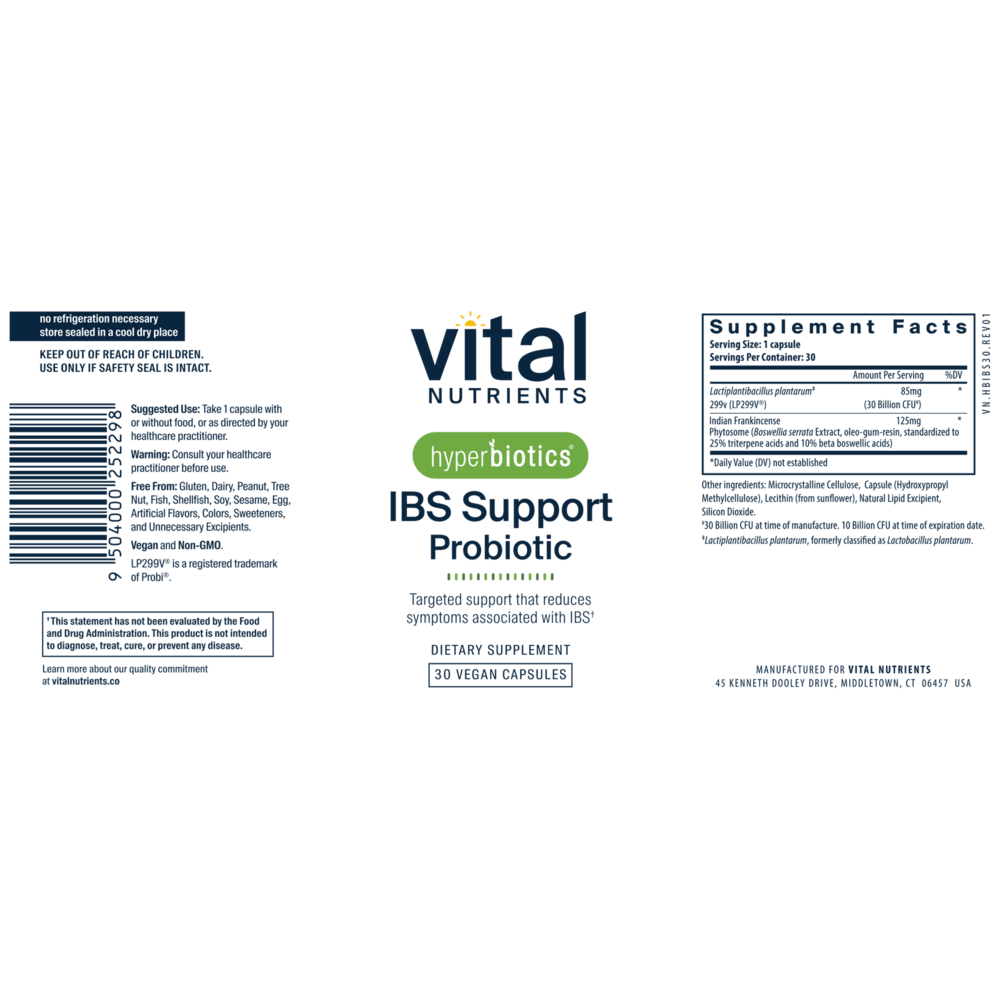 Hyperbiotics IBS Support Probiotic