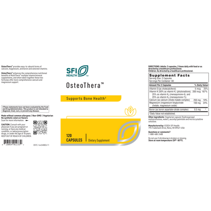 OsteoThera™ – Advanced Bone Health Formula