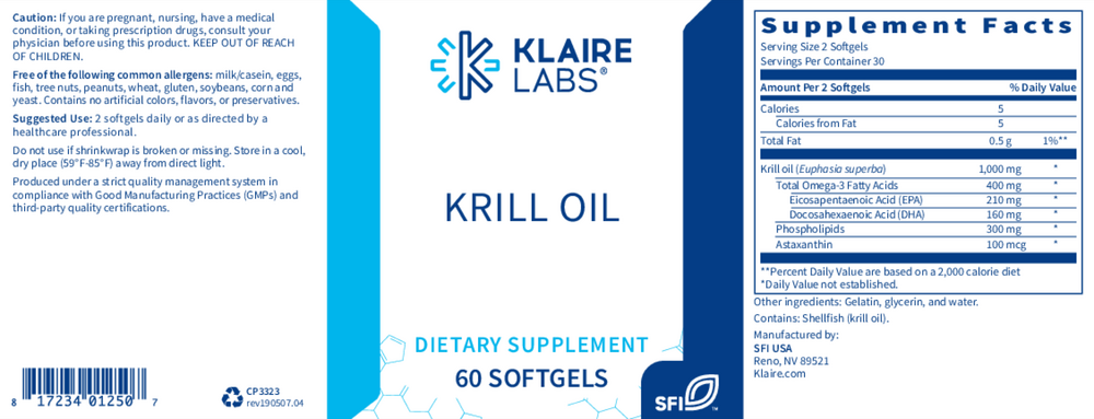 Krill Oil – High Absorption Omega-3