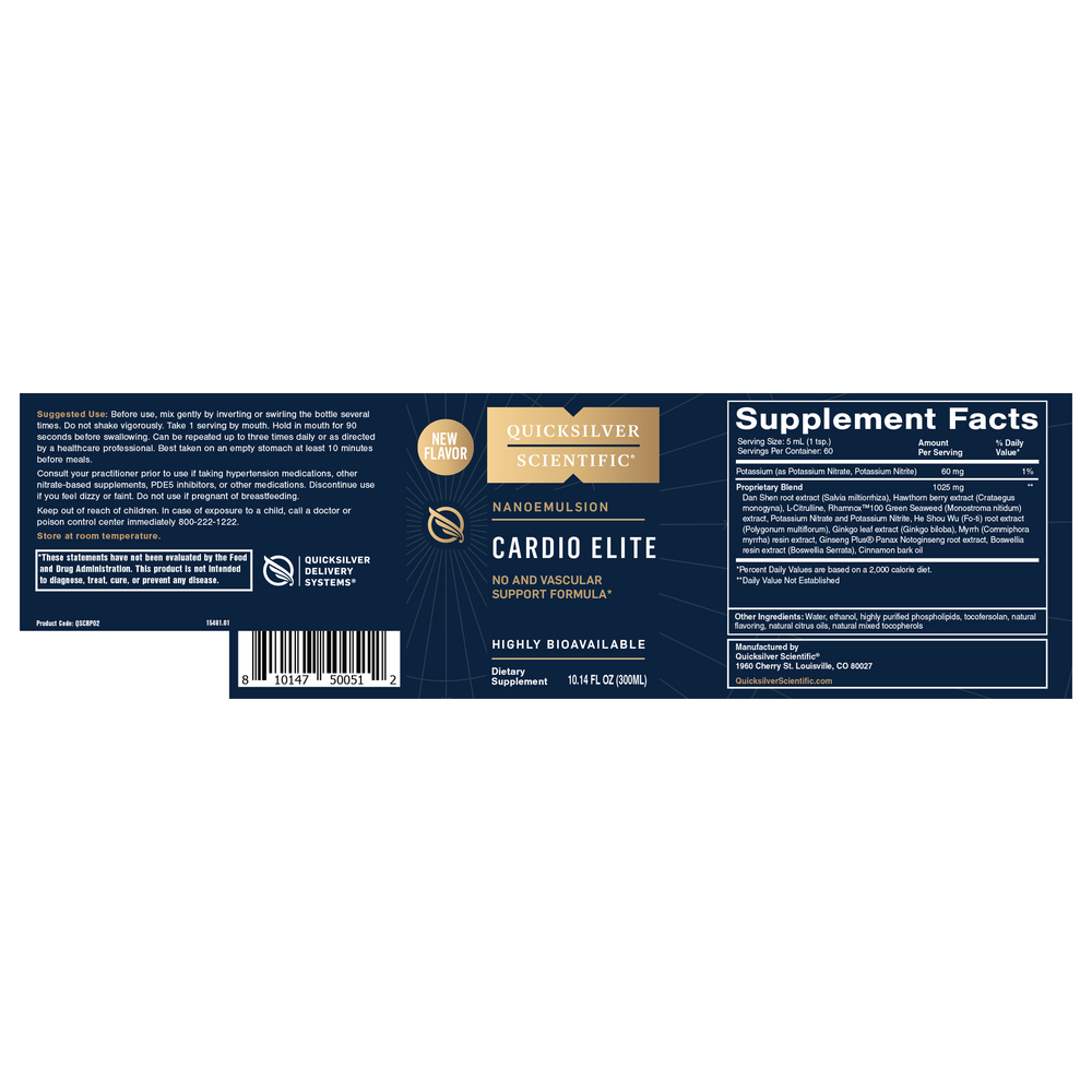 Cardio Elite® 300 mL – Circulatory & Brain Support