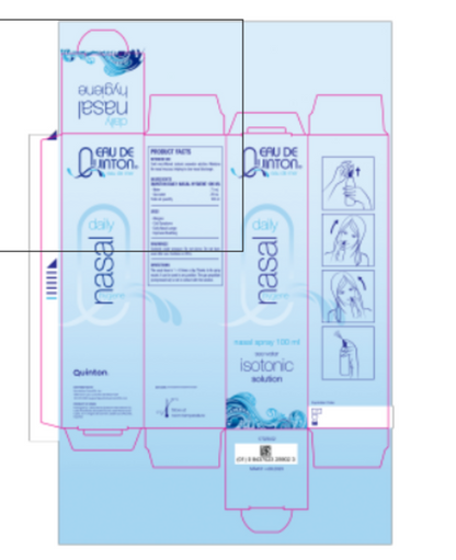 Quinton Action Plus Nasal Spray - Hypertonic
