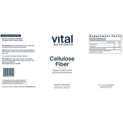 Cellulose Fiber