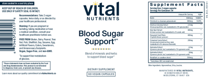 Blood Sugar Support