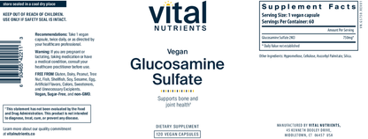 Vegan Glucosamine Sulfate